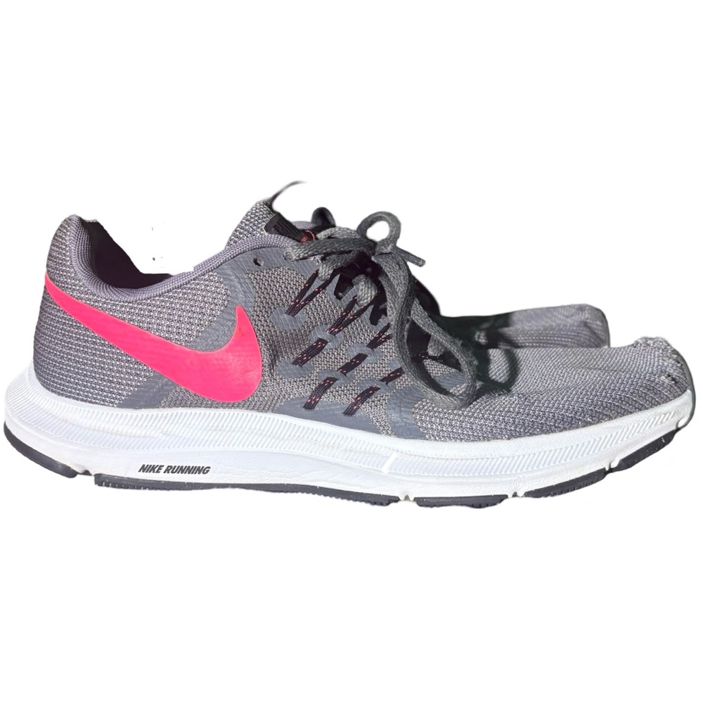 Nike Run Swift Women’s Sneakers Size 8 - Gray/Black/Pink Track Running Road Race